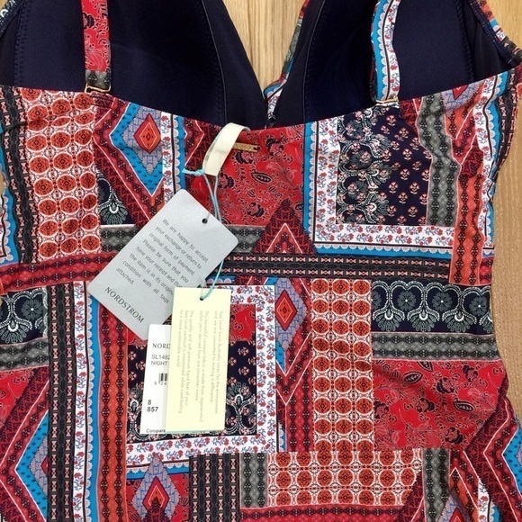 Sea Level Arielle Cross Front Multi Fit One-Piece Swimsuit Size 8 - Picture 8 of 10